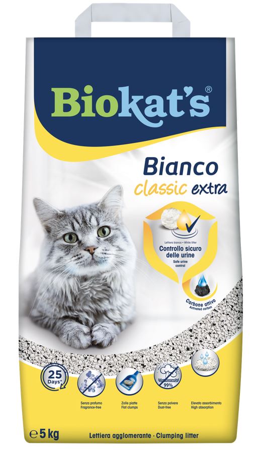 Biokat's Bianco Extra Classic stelja 5...