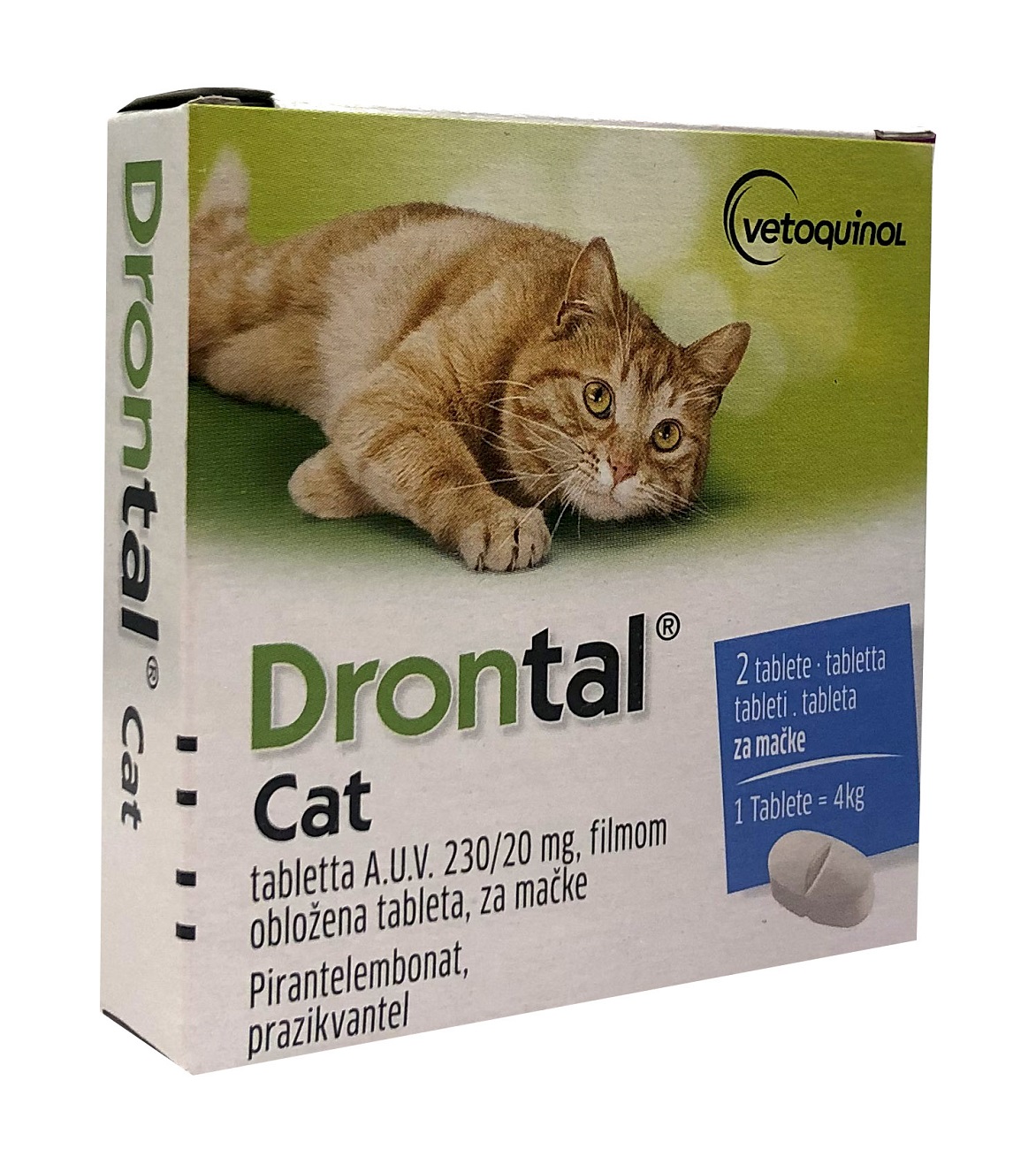 Drontal® Cat tableta A.U.V. 2 tableti