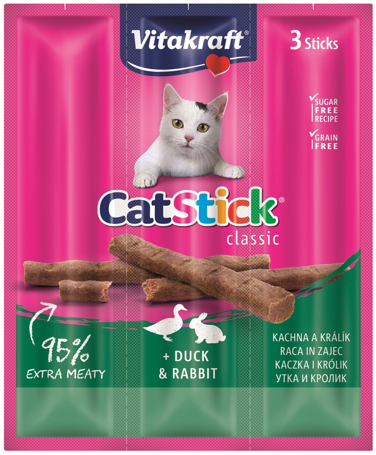 Vitakraft Cat Stick mini z raco in...