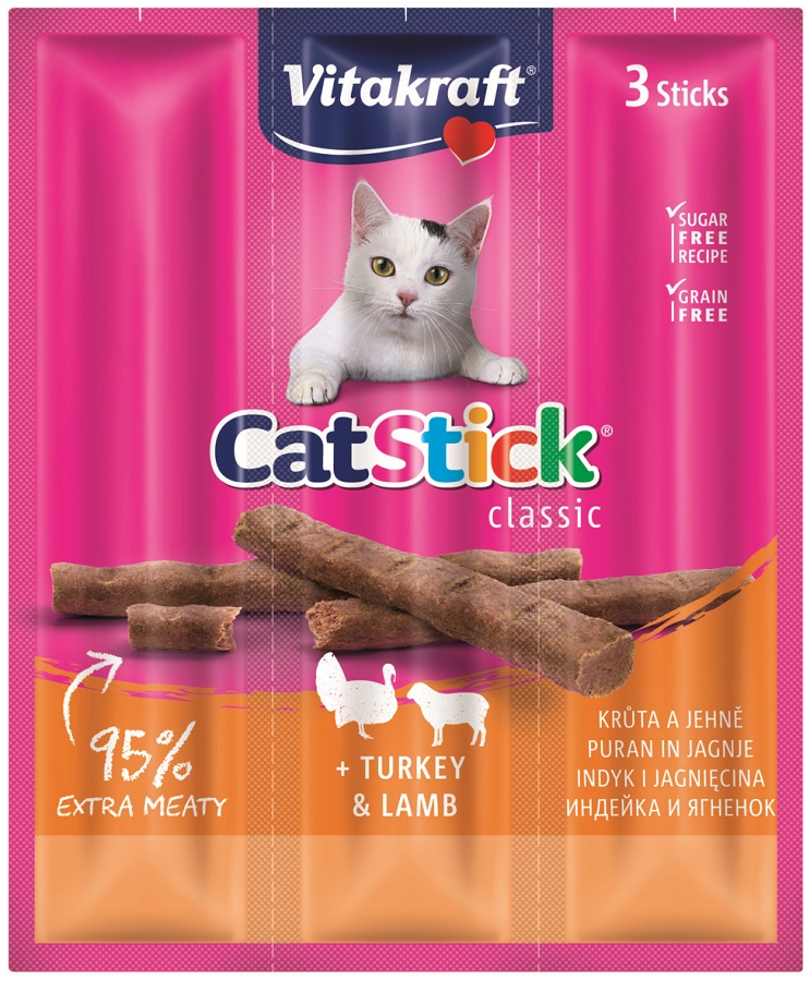 Vitakraft Cat Stick mini s puranom in...