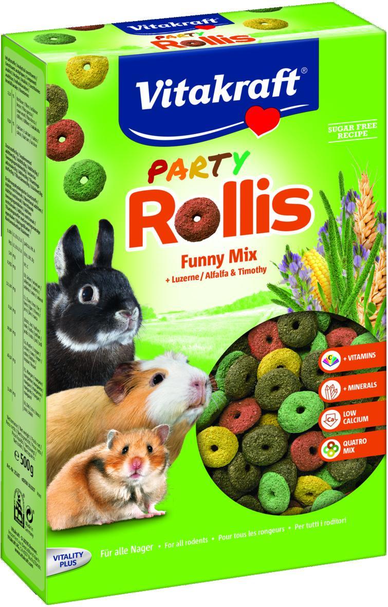 Vitakraft Party Rollis Funny Mix za...