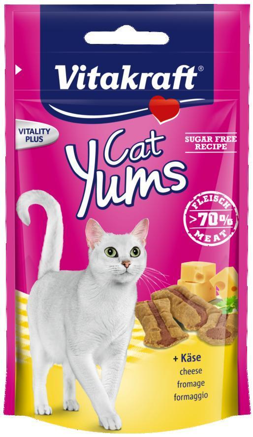 Vitakraft Cat Yums s sirom za mačke 40...