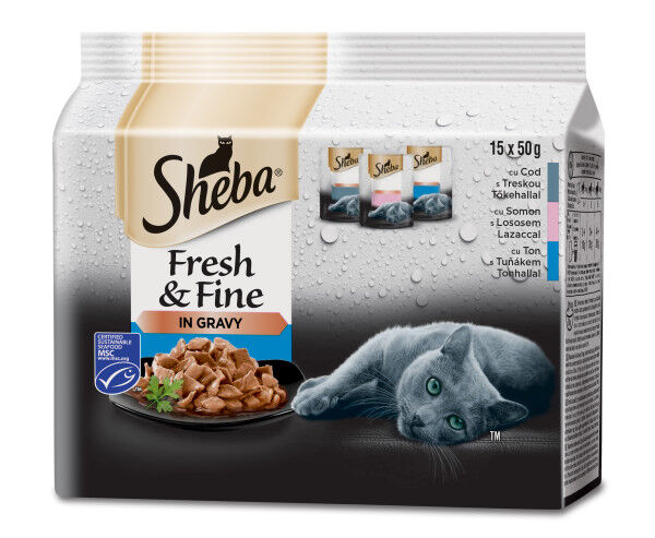 Sheba Fresh & Fine Mini ribja mešanica...