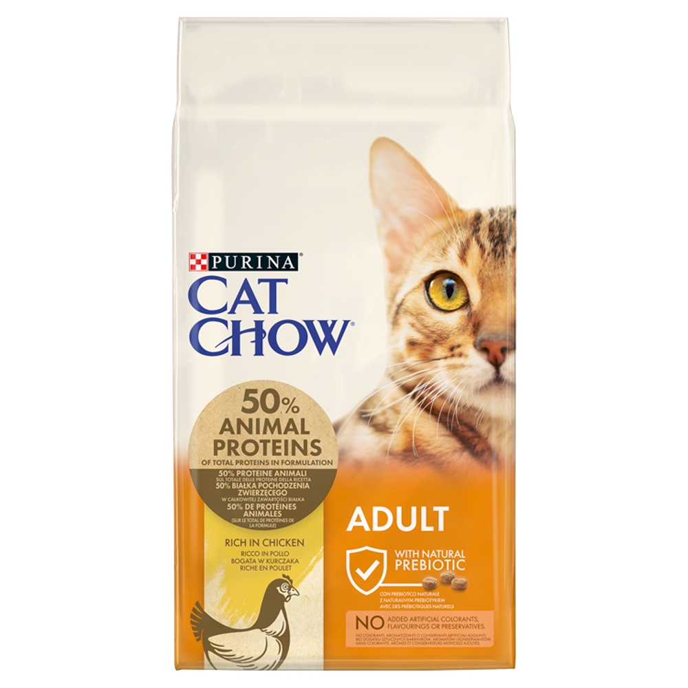 Cat Chow Adult s piščancem 15 kg