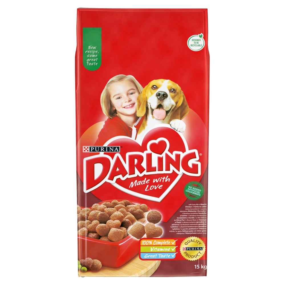 Darling suha hrana za odrasle pse z...