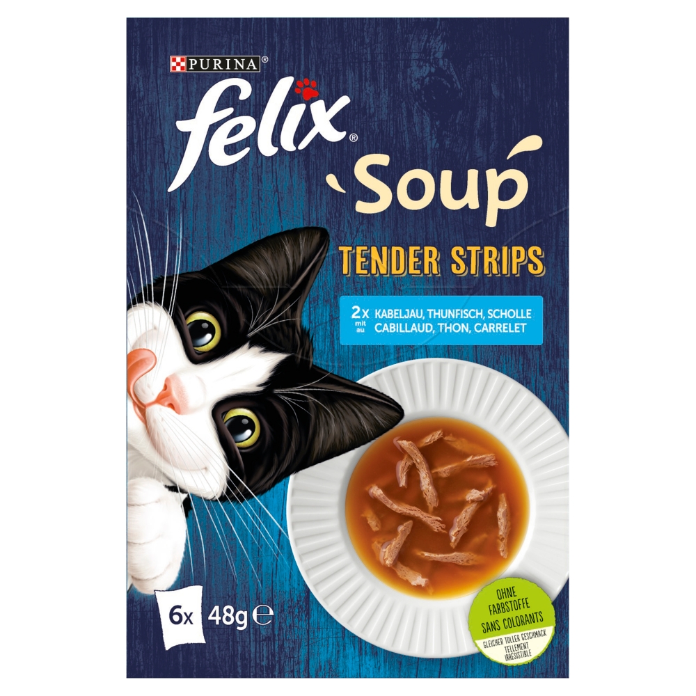 Felix Soup Tender Stripes ribji izbor 6...