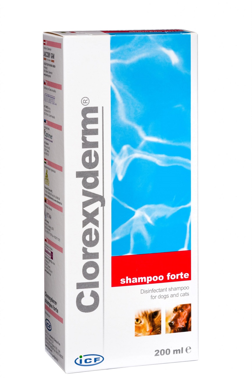 Clorexyderm Forte šampon 200 ml