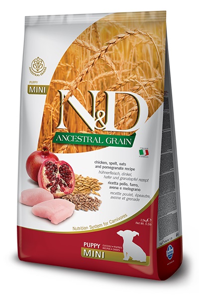 N&D Ancestral Grain Dog Puppy Mini...
