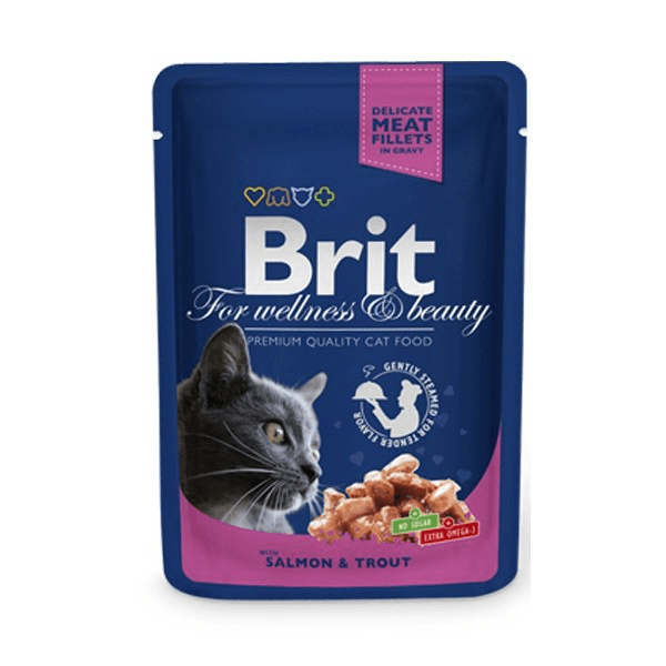 Brit Premium Cat Salmon & Trout...