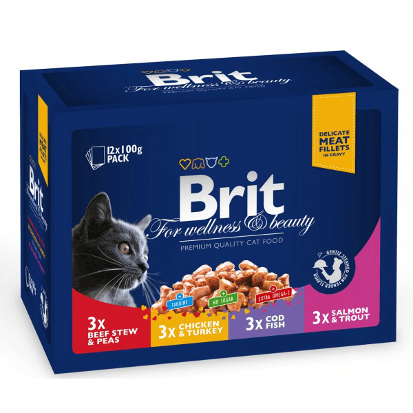 Brit Premium Cat Family multipack 12 x...