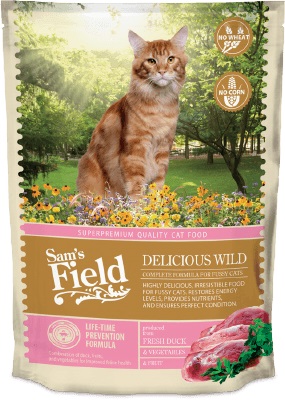 Sam's Field Delicious Wild mačja hrana...