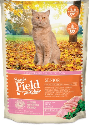 Sam's Field Senior mačja hrana 400 g