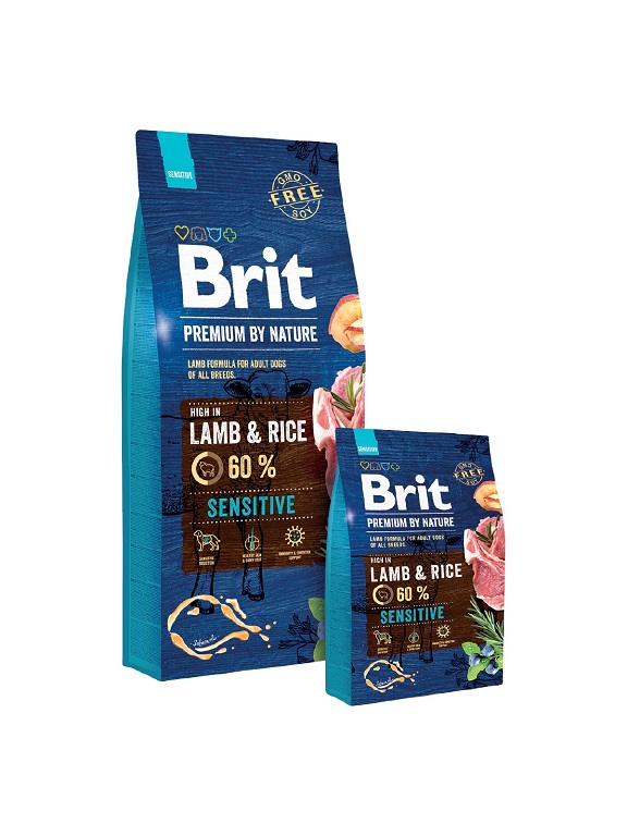Brit Premium by Nature Sensitiv Lamb 3...