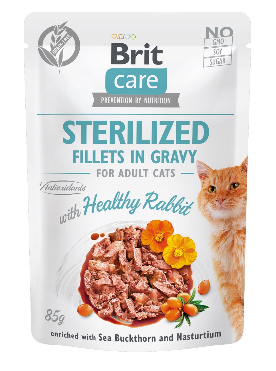 Brit Care Cat Sterilized Fillets in...