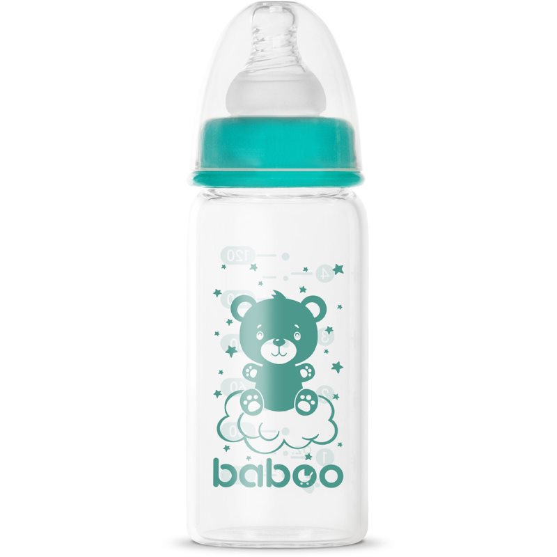 Baboo Anti-colic Glass Feeding Bottle...