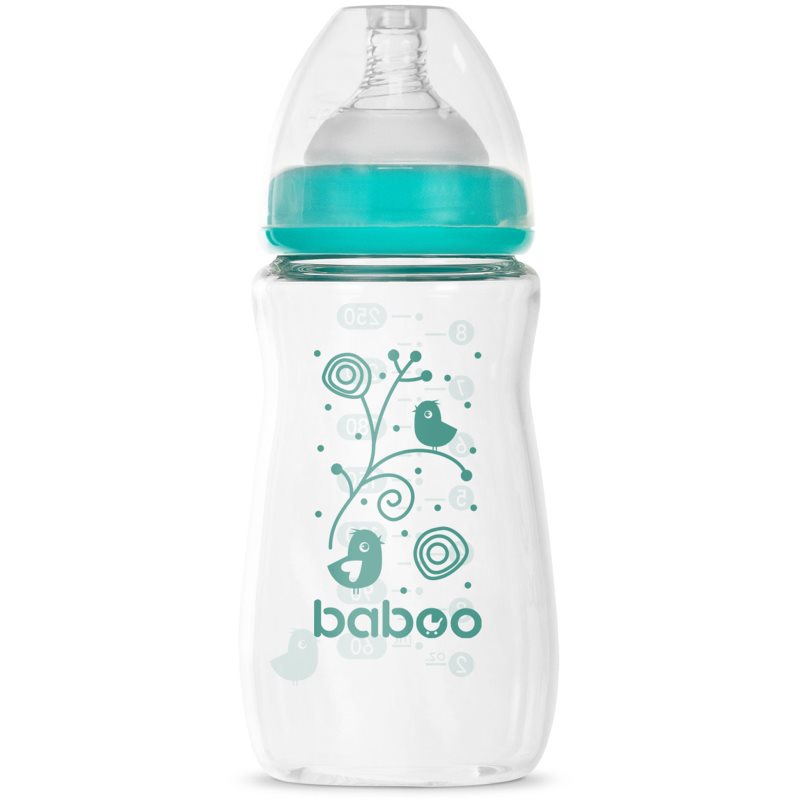 Baboo Anti-colic Glass Feeding Bottle...
