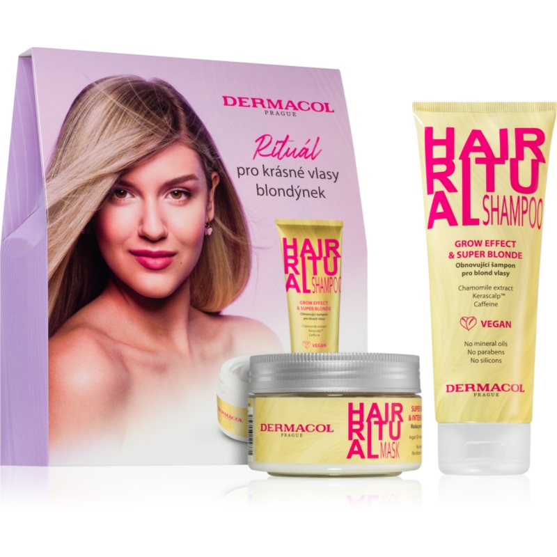 Dermacol Hair Boost Blonde darilni set...