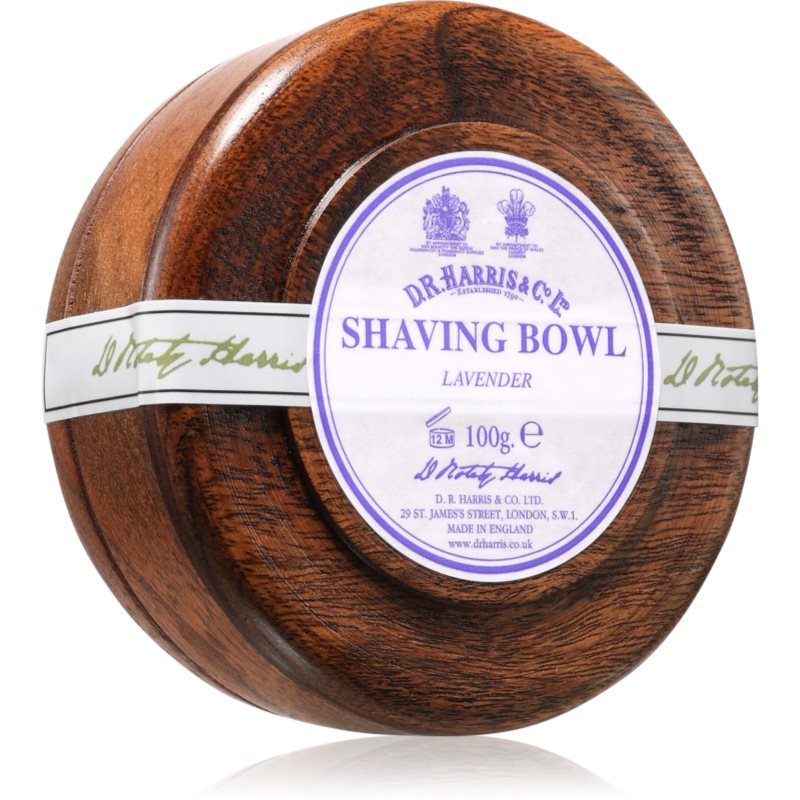 D.R. Harris Shawing Bowl Mahogany wood...