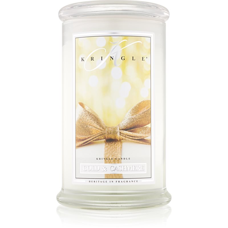 Kringle Candle Gold & Cashmere dišeča...