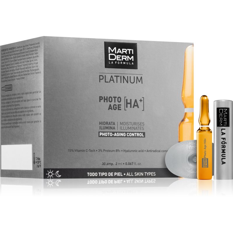 MartiDerm Platinum Photo Age HA+ serum...