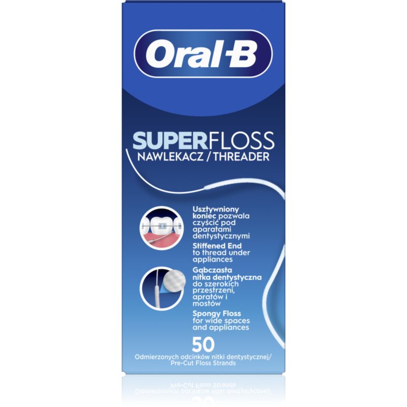 Oral-B Super Floss zobna nitka za zobne...