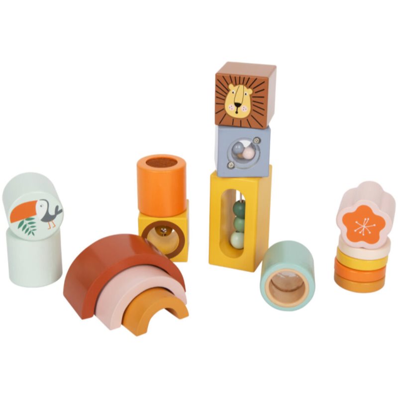 Small foot Safari kocke za otroke 12 m+...