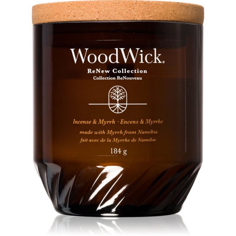 Woodwick Incense & Myrrh dišeča...