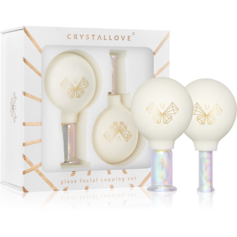 Crystallove Glass Facial Cupping Set...