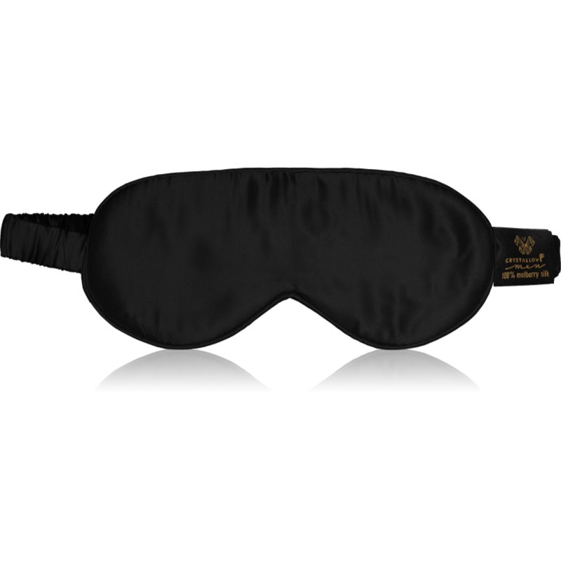 Crystallove Men Silk Eye Mask maska za...