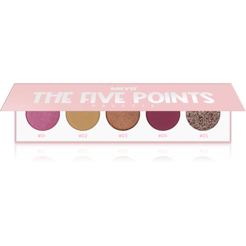 Miyo Eyeshadow The five points paleta...