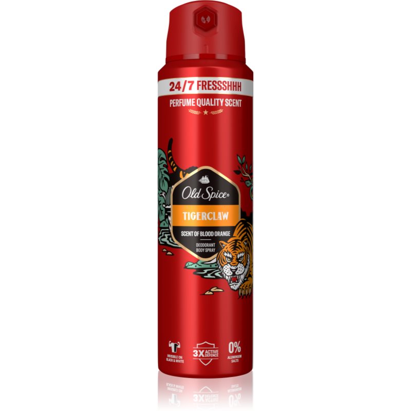 Old Spice Tigerclaw deodorant in...