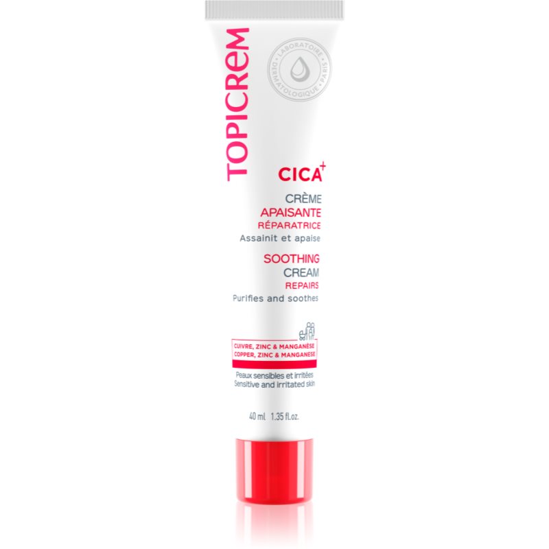 Topicrem CICA Soothing Cream intenzivna...