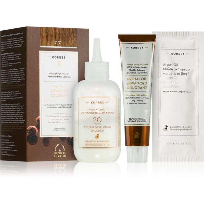 Korres Argan Oil permanentna barva za...