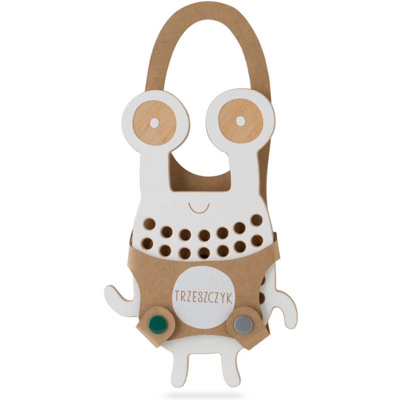 Milin Big Wooden Lacing Toy Crab Goggly...