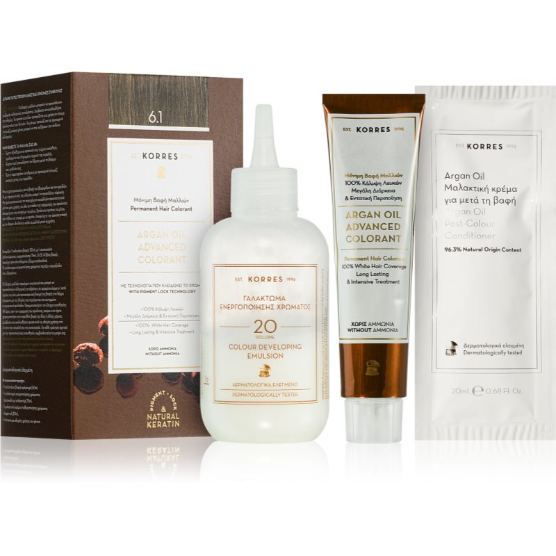 Korres Argan Oil permanentna barva za...