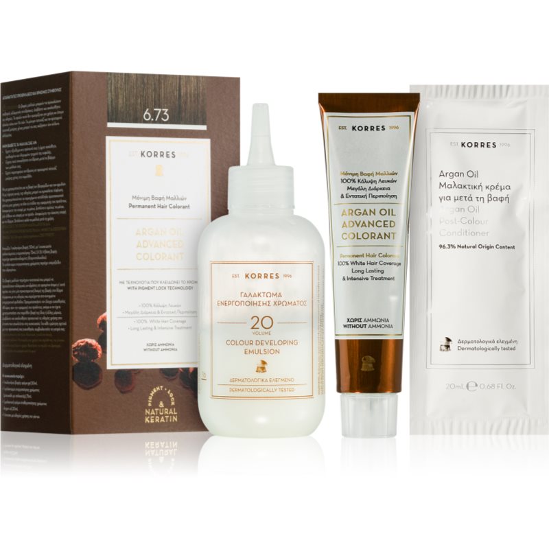 Korres Argan Oil permanentna barva za...