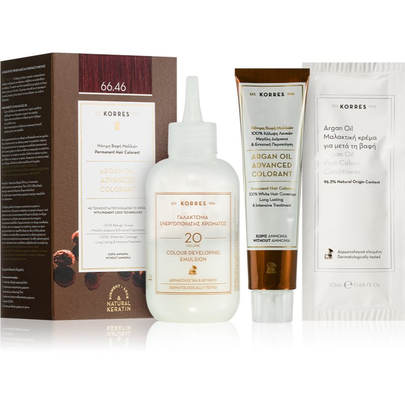 Korres Argan Oil permanentna barva za...