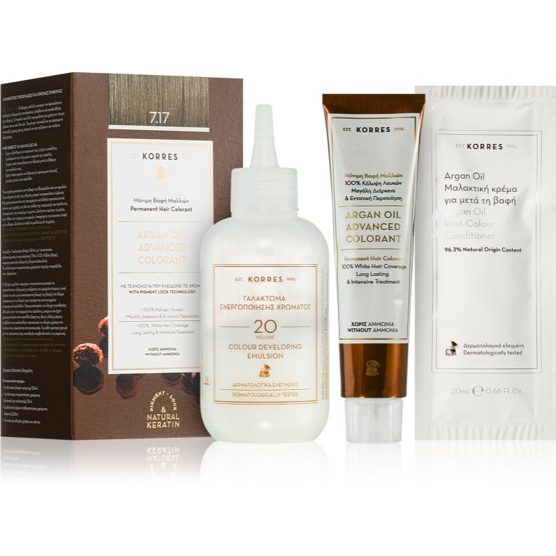 Korres Argan Oil permanentna barva za...