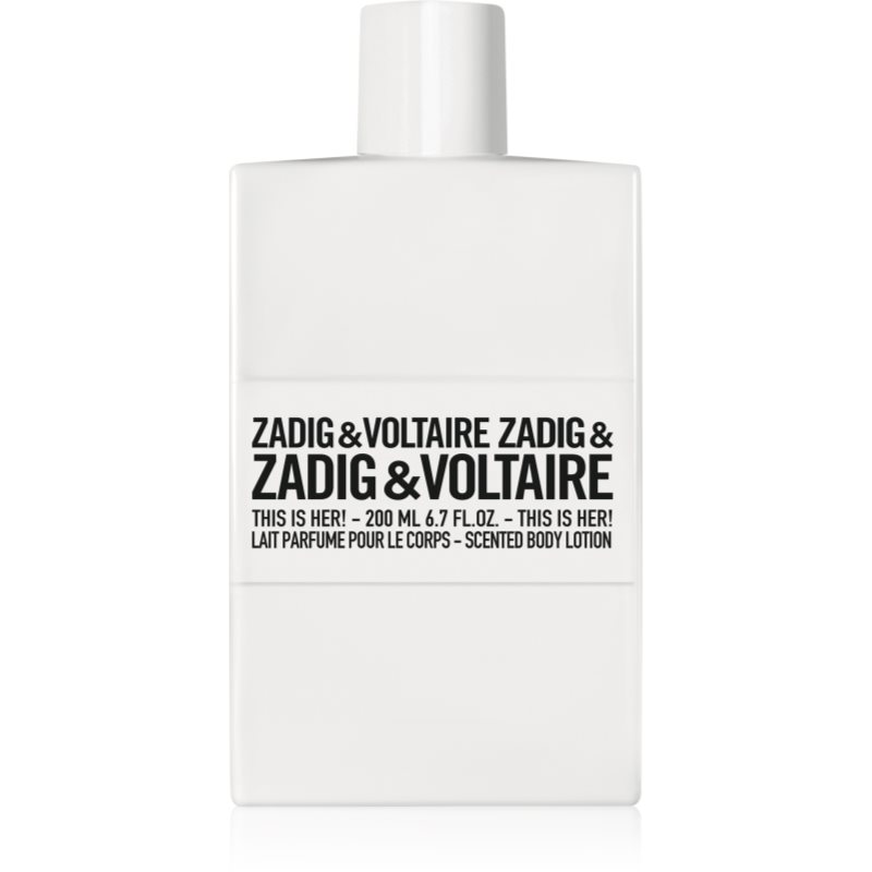 ZADIG&VOLTAIRE THIS IS HER! losjon za...