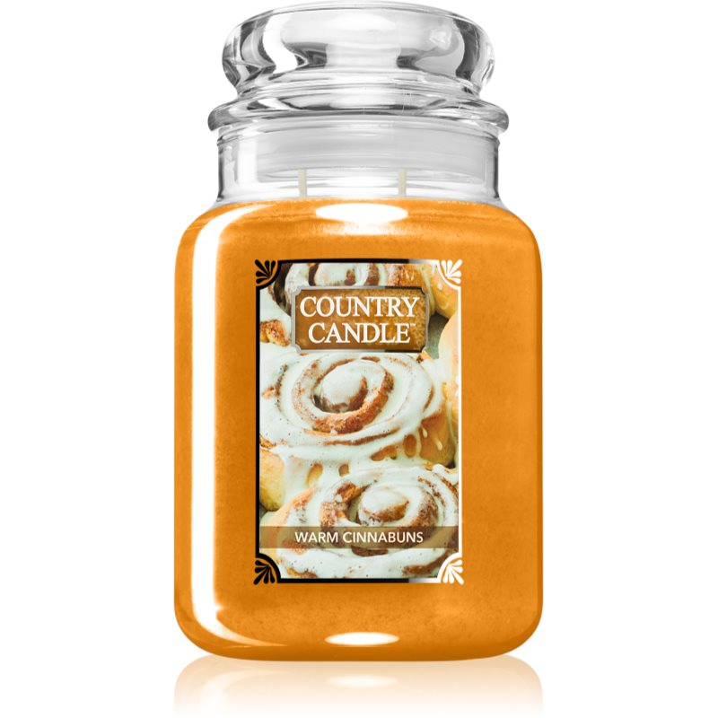 Country Candle Warm Cinnabuns dišeča...