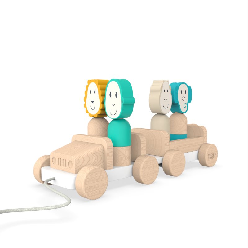 Matchstick Monkey Safari Jeep vlečna...