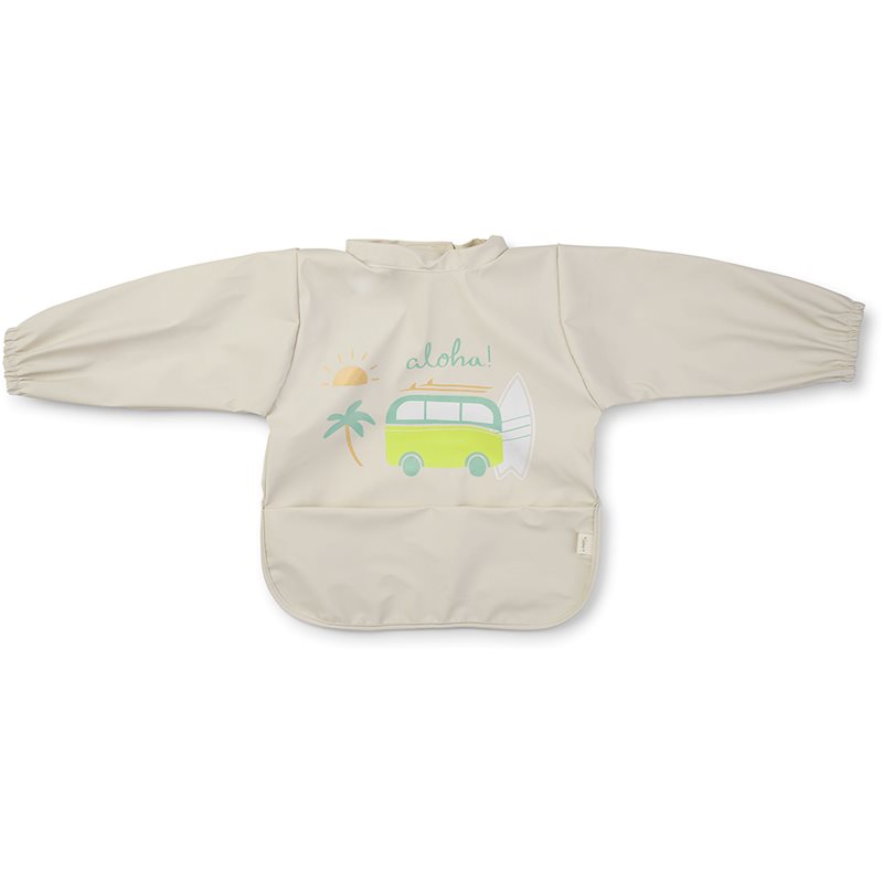 Saro Baby Waterproof Bib with Sleeves...
