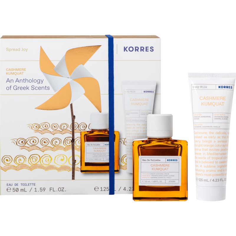 Korres Cashmere Kumquat darilni set za...