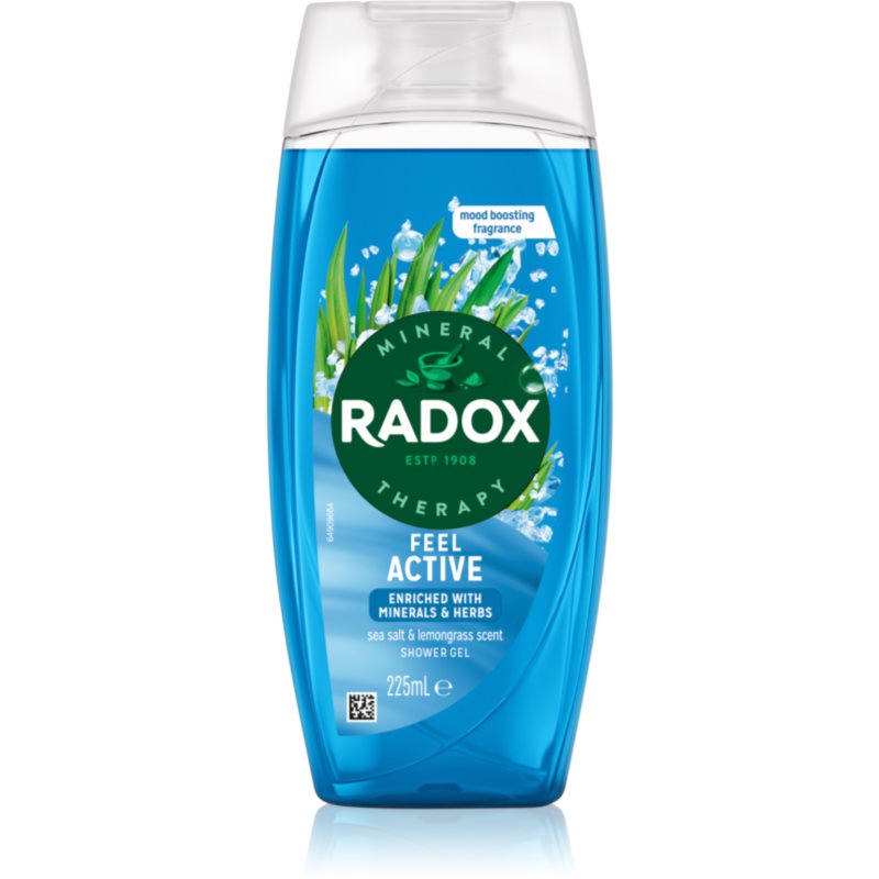 Radox Feel Active gel za prhanje 225 ml