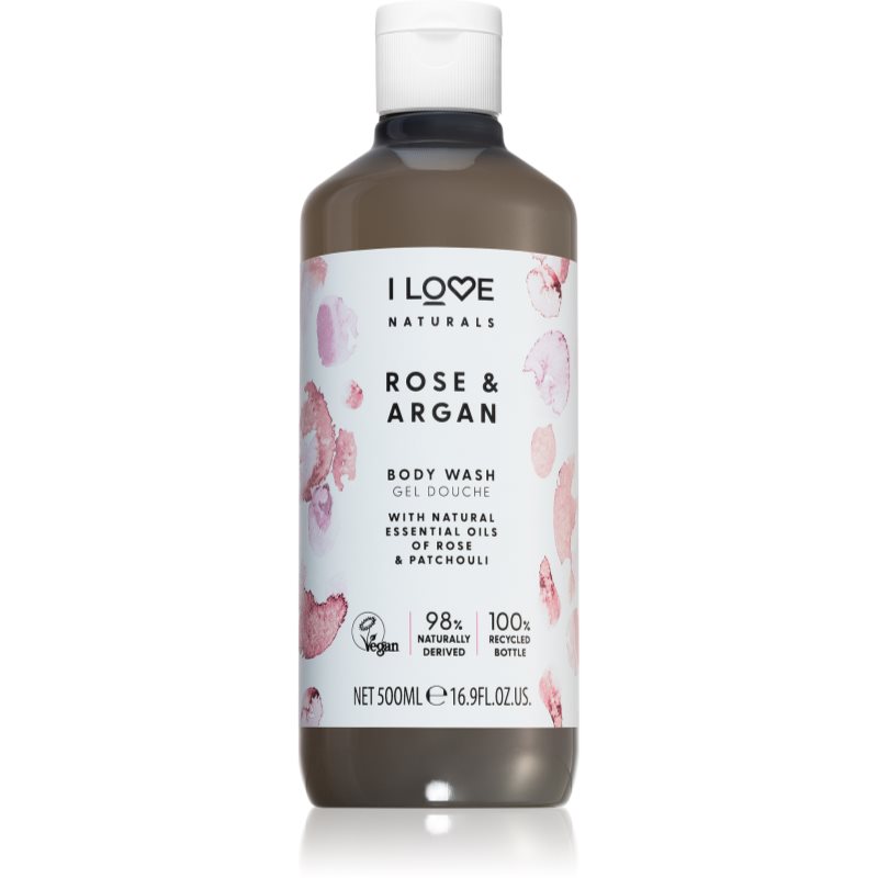 I Love Naturals Rose & Argan opojen gel...
