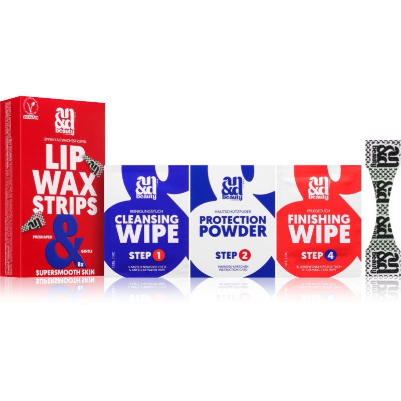 A.N.D. Beauty Wax Strips Lip voskasti...