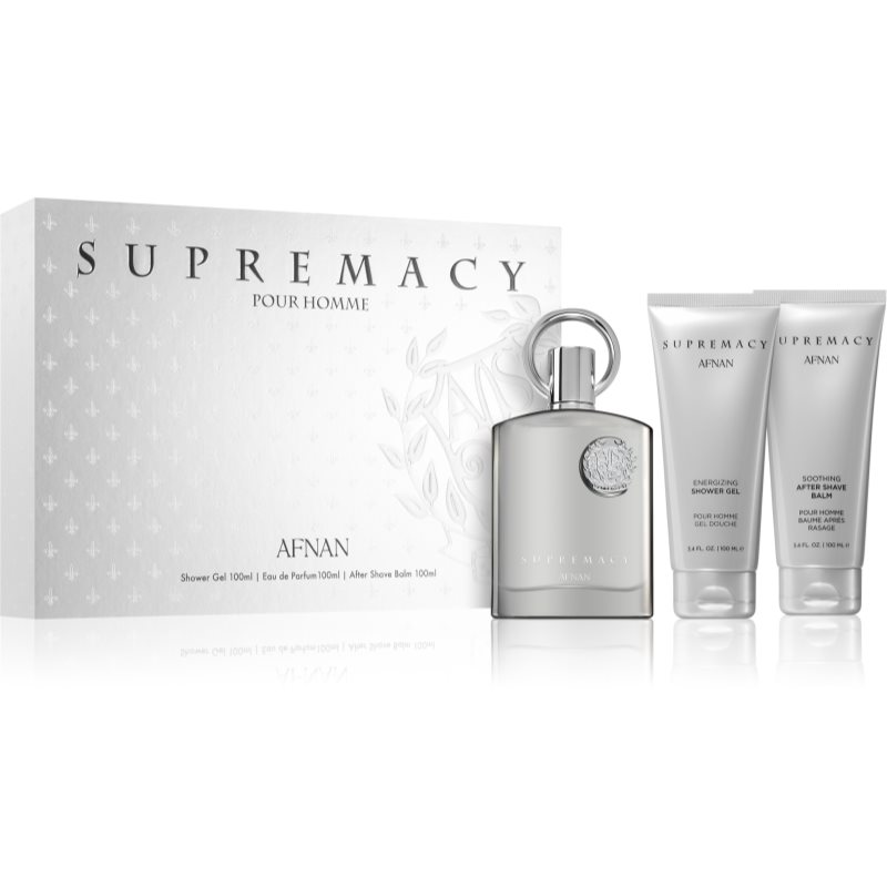 Afnan Supremacy Silver darilni set za...
