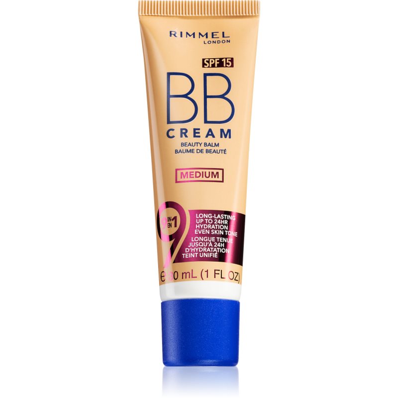 Rimmel BB Cream 9 in 1 BB krema SPF 15...