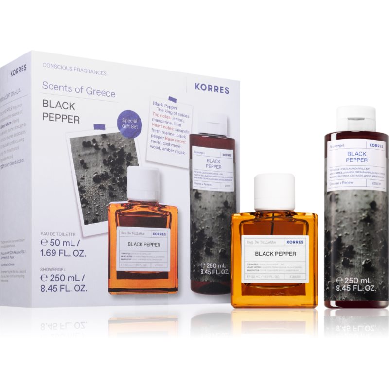 Korres Black Pepper darilni set za...