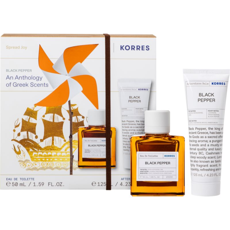Korres Black Pepper darilni set za...